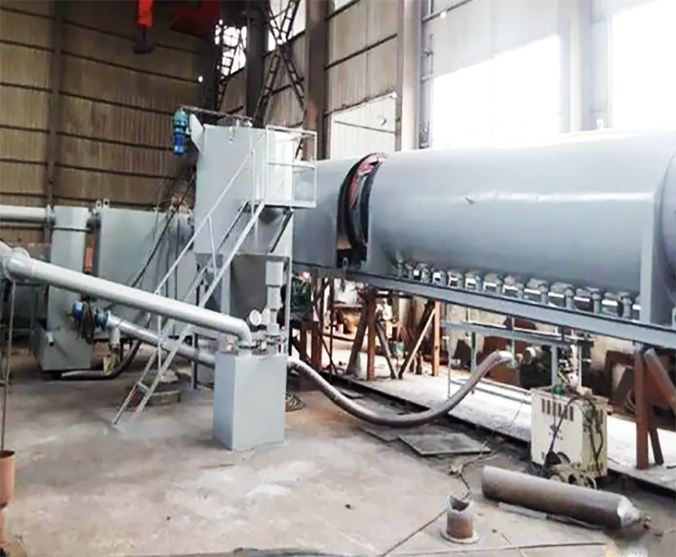 Continuous Drum Carbonization Furnace