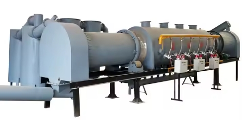 Continuous Drum Carbonization Furnace